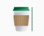 Custom paper cups accessories icon