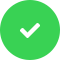 Green quality approved icon