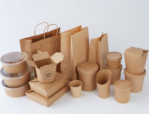kraft paper containers