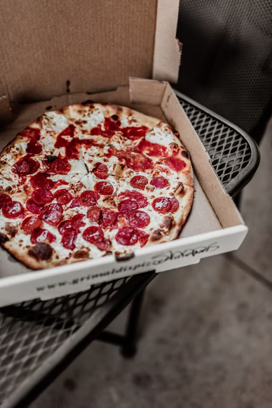 Customized pizza box