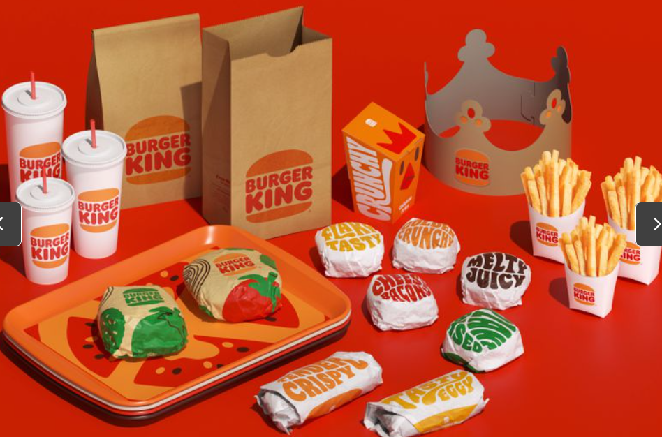 fastfood paper container full set