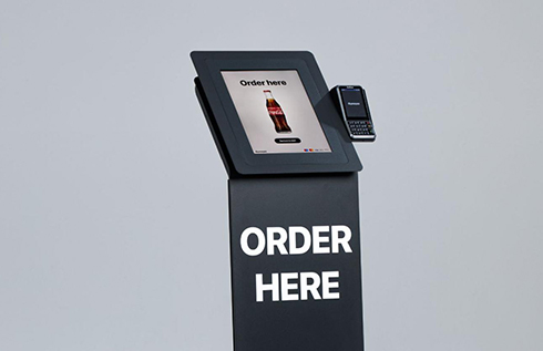 Self ordering kiosk