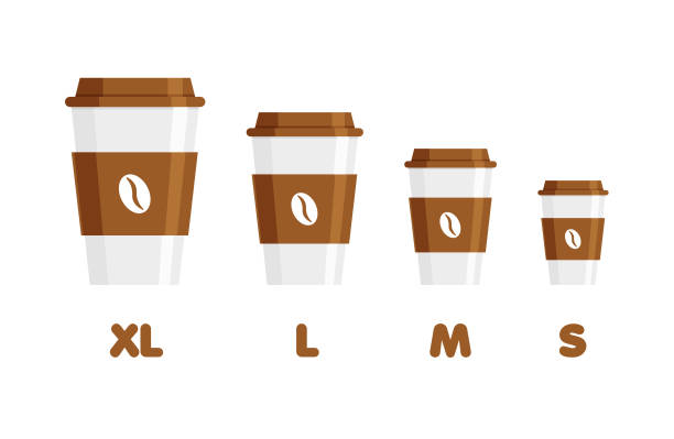 paper cup sizes