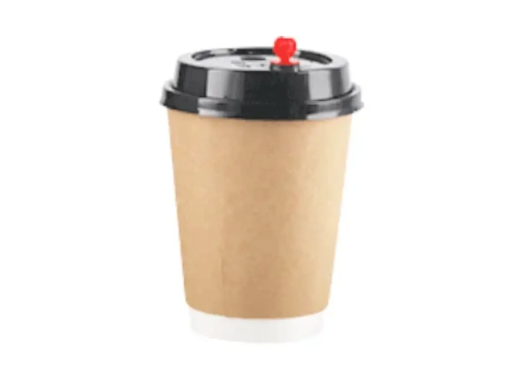 vaso de papel de doble pared