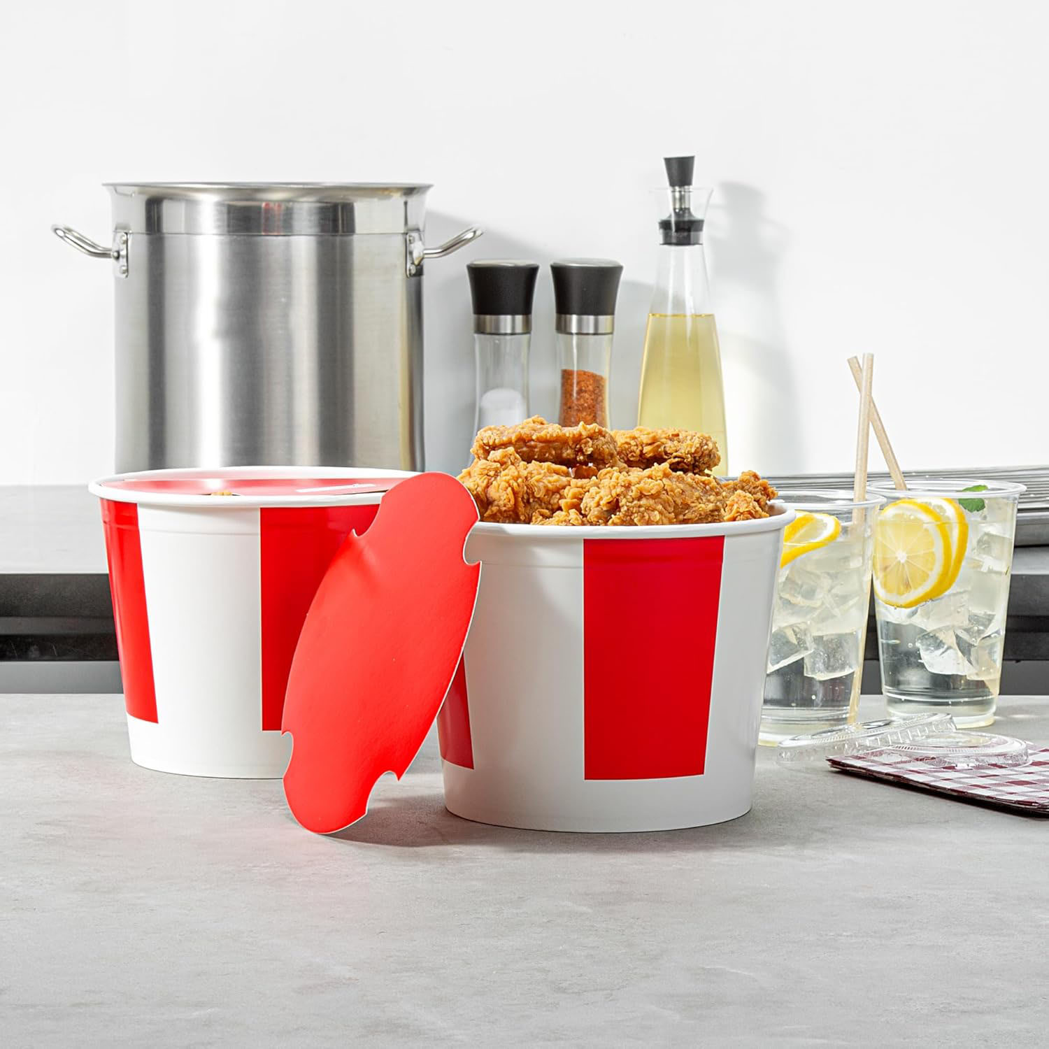 Greaseproof Paper fried chicken buckets