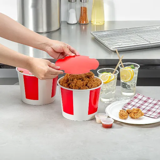Greaseproof Paper fried chicken buckets
