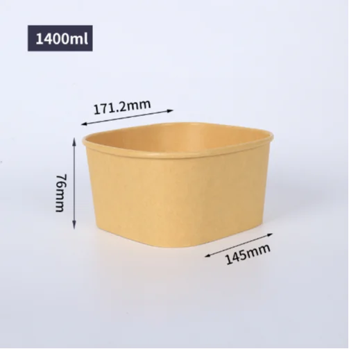 bol de papel squre1400