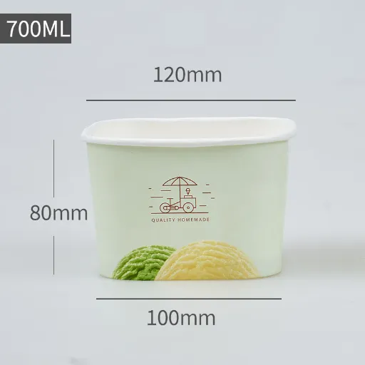 coppa gelato quadrata