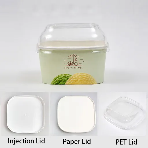 coppa gelato quadrata