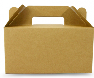cardboard gable box